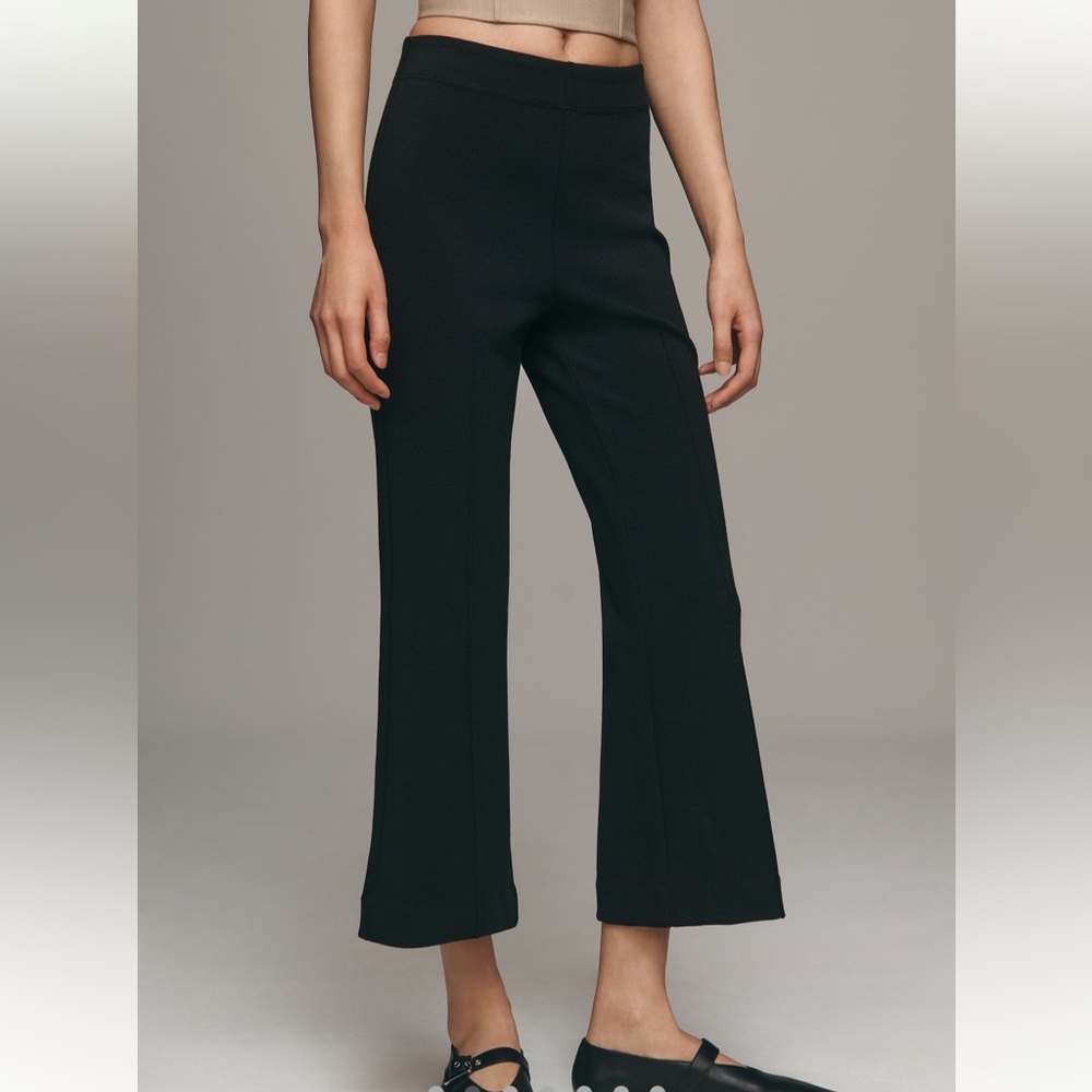 Anthropologie Maeve kick flare cropped pants